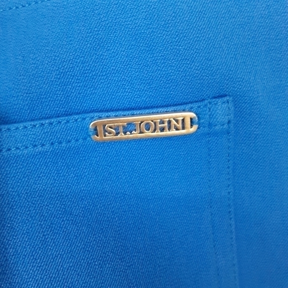 St. John | High Waist Straight Leg Jeans - Picture 8 of 9